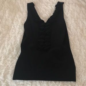 Black sleeveless top - White House Black Market